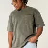 Boxy Heavyweight Pocket Crew T-Shirt,Boxy Heavyweight Pocket Crew T-Shirt Boxy Heavyweight Pocket Crew T-Shirt,Boxy Heavyweight Pocket Crew T-Shirt