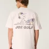 Boxy Heavyweight Snoopy Golf Graphic Tee,Boxy Heavyweight Snoopy Golf Graphic Tee Boxy Heavyweight Snoopy Golf Graphic Tee,Boxy Heavyweight Snoopy Golf Graphic Tee