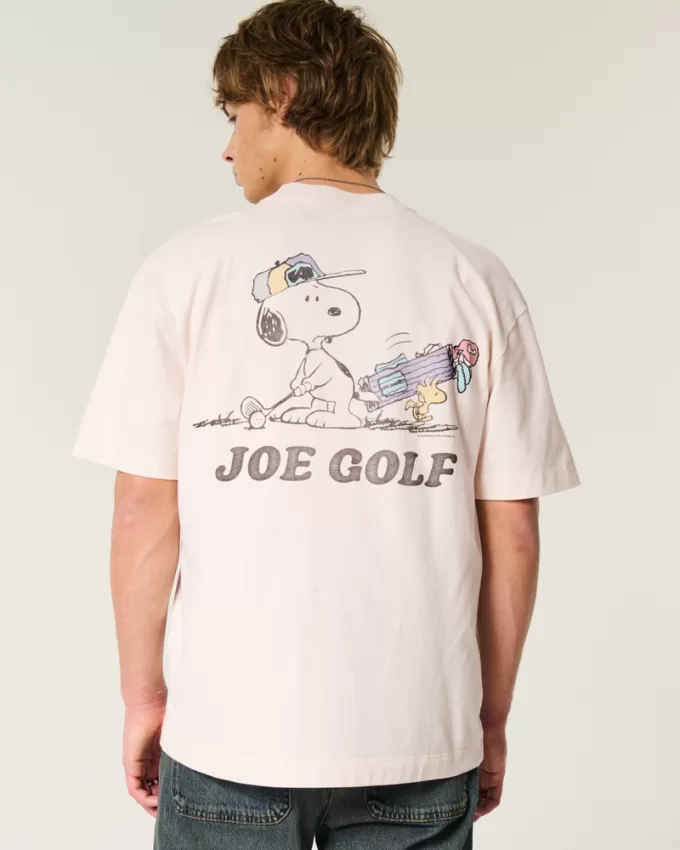 Boxy Heavyweight Snoopy Golf Graphic Tee,Boxy Heavyweight Snoopy Golf Graphic Tee Boxy Heavyweight Snoopy Golf Graphic Tee,Boxy Heavyweight Snoopy Golf Graphic Tee