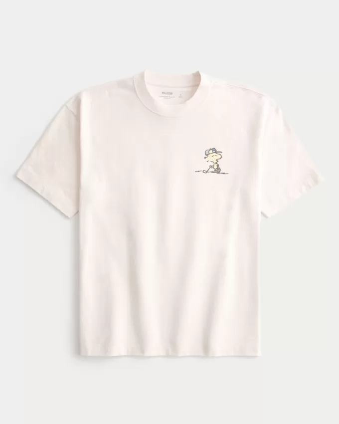 Boxy Heavyweight Snoopy Golf Graphic Tee,Boxy Heavyweight Snoopy Golf Graphic Tee Boxy Heavyweight Snoopy Golf Graphic Tee,Boxy Heavyweight Snoopy Golf Graphic Tee