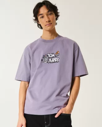 Boxy Heavyweight Tom and Jerry Graphic Tee,Boxy Heavyweight Tom and Jerry Graphic Tee Boxy Heavyweight Tom and Jerry Graphic Tee,Boxy Heavyweight Tom and Jerry Graphic Tee