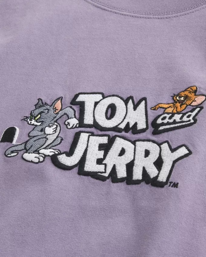 Boxy Heavyweight Tom and Jerry Graphic Tee,Boxy Heavyweight Tom and Jerry Graphic Tee Boxy Heavyweight Tom and Jerry Graphic Tee,Boxy Heavyweight Tom and Jerry Graphic Tee
