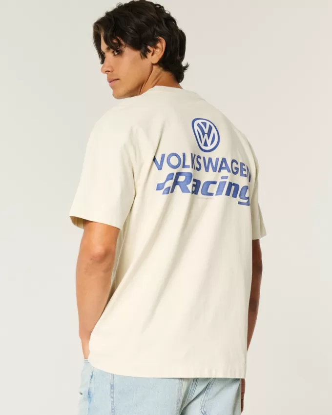 Boxy Heavyweight Volkswagen Racing Graphic Tee,Boxy Heavyweight Volkswagen Racing Graphic Tee Boxy Heavyweight Volkswagen Racing Graphic Tee,Boxy Heavyweight Volkswagen Racing Graphic Tee
