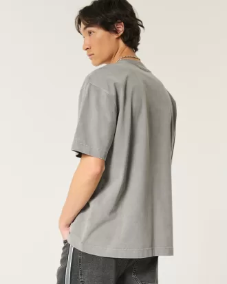 Boxy Heavyweight Washed Crew T-Shirt,Boxy Heavyweight Washed Crew T-Shirt Boxy Heavyweight Washed Crew T-Shirt,Boxy Heavyweight Washed Crew T-Shirt