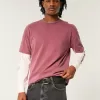Boxy Heavyweight Washed Crew T-Shirt,Boxy Heavyweight Washed Crew T-Shirt