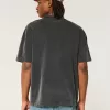 Boxy Heavyweight Washed Crew T-Shirt,Boxy Heavyweight Washed Crew T-Shirt