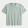 Boxy Heavyweight Washed Crew T-Shirt,Boxy Heavyweight Washed Crew T-Shirt