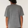 Boxy Heavyweight Washed Crew T-Shirt,Boxy Heavyweight Washed Crew T-Shirt