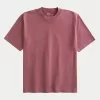 Boxy Heavyweight Washed Crew T-Shirt,Boxy Heavyweight Washed Crew T-Shirt