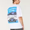 Boxy Heavyweight Williams Racing Graphic Tee,Boxy Heavyweight Williams Racing Graphic Tee Boxy Heavyweight Williams Racing Graphic Tee,Boxy Heavyweight Williams Racing Graphic Tee
