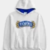 Boxy Kentucky Wildcats Graphic Hoodie,Boxy Kentucky Wildcats Graphic Hoodie