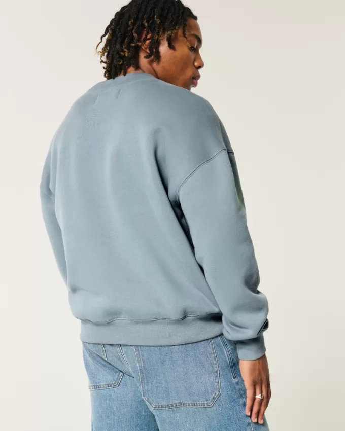 Boxy Logo Crew Sweatshirt,Boxy Logo Crew Sweatshirt Boxy Logo Crew Sweatshirt,Boxy Logo Crew Sweatshirt