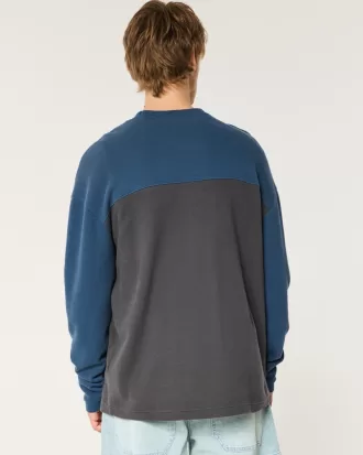 Boxy Long-Sleeve Striped Crew T-Shirt,Boxy Long-Sleeve Striped Crew T-Shirt Boxy Long-Sleeve Striped Crew T-Shirt,Boxy Long-Sleeve Striped Crew T-Shirt