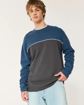 Boxy Long-Sleeve Striped Crew T-Shirt,Boxy Long-Sleeve Striped Crew T-Shirt Boxy Long-Sleeve Striped Crew T-Shirt,Boxy Long-Sleeve Striped Crew T-Shirt