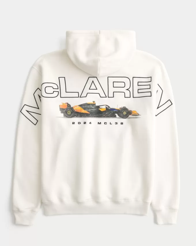 Boxy McLaren Graphic Hoodie,Boxy McLaren Graphic Hoodie