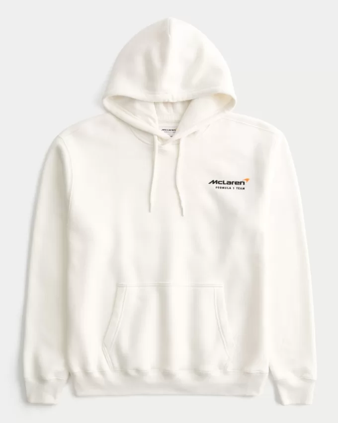 Boxy McLaren Graphic Hoodie,Boxy McLaren Graphic Hoodie