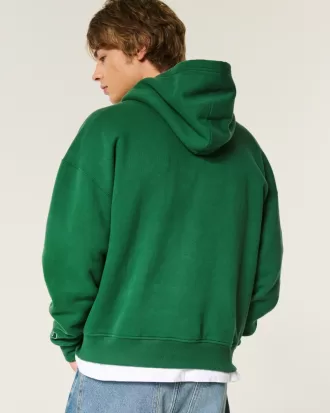 Boxy Miami Hurricanes Graphic Hoodie,Boxy Miami Hurricanes Graphic Hoodie