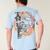 Boxy North Carolina Tar Heels Graphic Tee,Boxy North Carolina Tar Heels Graphic Tee