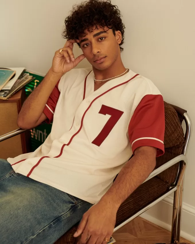 Boxy Number Graphic Baseball Jersey,Boxy Number Graphic Baseball Jersey Boxy Number Graphic Baseball Jersey,Boxy Number Graphic Baseball Jersey