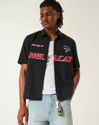 Boxy Short-Sleeve Dodge Hellcat Graphic Shirt,Boxy Short-Sleeve Dodge Hellcat Graphic Shirt Boxy Short-Sleeve Dodge Hellcat Graphic Shirt,Boxy Short-Sleeve Dodge Hellcat Graphic Shirt