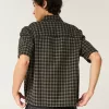 Boxy Short-Sleeve Plaid Shirt,Boxy Short-Sleeve Plaid Shirt Boxy Short-Sleeve Plaid Shirt,Boxy Short-Sleeve Plaid Shirt