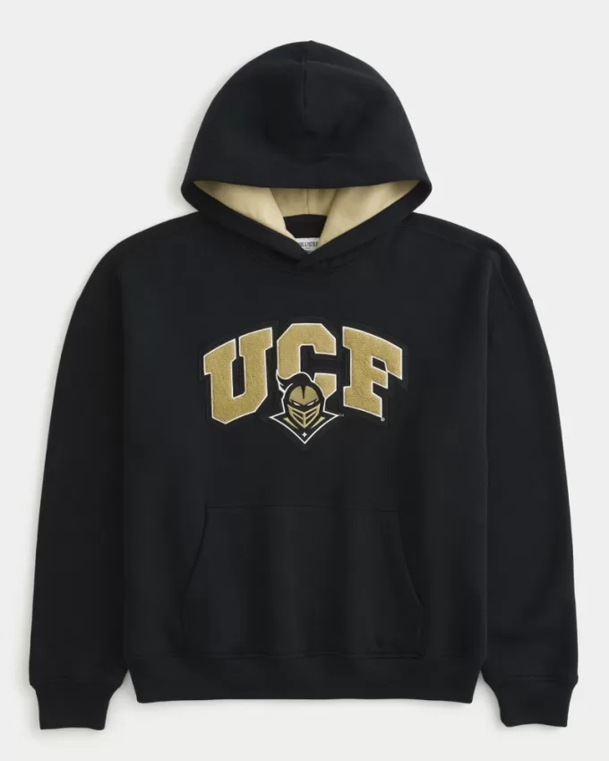 Boxy UCF Graphic Hoodie,Boxy UCF Graphic Hoodie