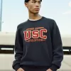 Boxy USC Athletics Graphic Crew Sweatshirt,Boxy USC Athletics Graphic Crew Sweatshirt Boxy USC Athletics Graphic Crew Sweatshirt,Boxy USC Athletics Graphic Crew Sweatshirt