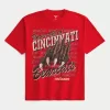 Boxy University of Cincinnati Bearcats Graphic Tee,Boxy University of Cincinnati Bearcats Graphic Tee Boxy University of Cincinnati Bearcats Graphic Tee,Boxy University of Cincinnati Bearcats Graphic Tee