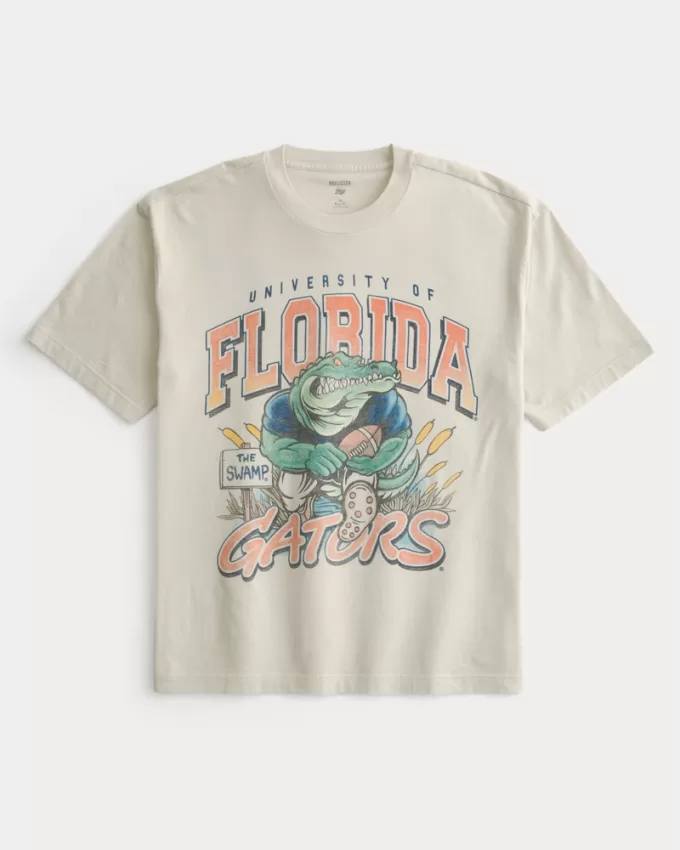 Boxy University of Florida Gators Graphic Tee,Boxy University of Florida Gators Graphic Tee Boxy University of Florida Gators Graphic Tee,Boxy University of Florida Gators Graphic Tee