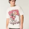 Boxy University of Houston Cougars Graphic Tee,Boxy University of Houston Cougars Graphic Tee Boxy University of Houston Cougars Graphic Tee,Boxy University of Houston Cougars Graphic Tee