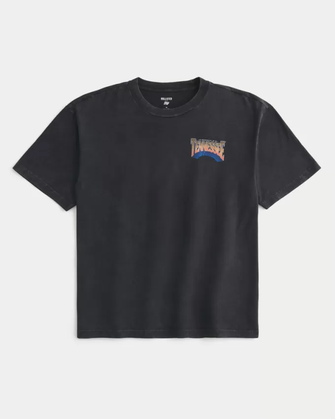 Boxy University of Tennessee Volunteers Graphic Tee,Boxy University of Tennessee Volunteers Graphic Tee