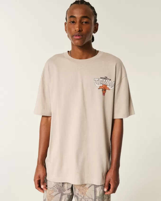 Boxy University of Texas Graphic Tee,Boxy University of Texas Graphic Tee Boxy University of Texas Graphic Tee,Boxy University of Texas Graphic Tee