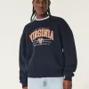 Boxy University of Virginia Graphic Crew Sweatshirt,Boxy University of Virginia Graphic Crew Sweatshirt Boxy University of Virginia Graphic Crew Sweatshirt,Boxy University of Virginia Graphic Crew Sweatshirt