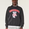 Boxy University of Wisconsin Graphic Crew Sweatshirt,Boxy University of Wisconsin Graphic Crew Sweatshirt Boxy University of Wisconsin Graphic Crew Sweatshirt,Boxy University of Wisconsin Graphic Crew Sweatshirt