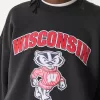 Boxy University of Wisconsin Graphic Crew Sweatshirt,Boxy University of Wisconsin Graphic Crew Sweatshirt Boxy University of Wisconsin Graphic Crew Sweatshirt,Boxy University of Wisconsin Graphic Crew Sweatshirt