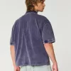Boxy Washed Crop Polo,Boxy Washed Crop Polo Boxy Washed Crop Polo,Boxy Washed Crop Polo