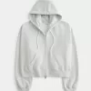 Boxy Zip-Up Hoodie,Boxy Zip-Up Hoodie Boxy Zip-Up Hoodie,Boxy Zip-Up Hoodie