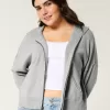 Boxy Zip-Up Sweater Hoodie,Boxy Zip-Up Sweater Hoodie Boxy Zip-Up Sweater Hoodie,Boxy Zip-Up Sweater Hoodie