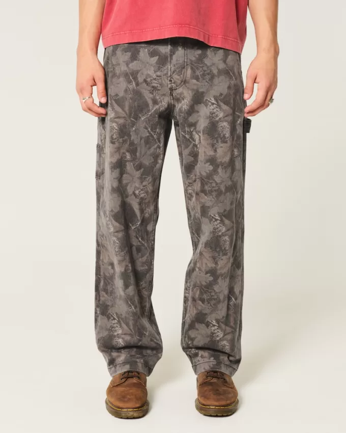 Camo Baggy Painter Jeans,Camo Baggy Painter Jeans