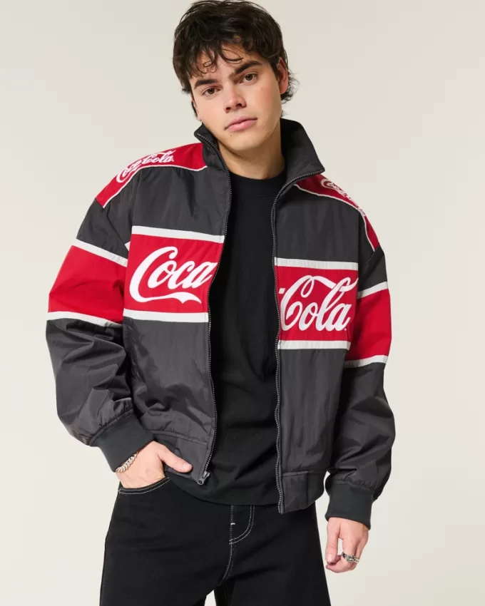 Coca-Cola Graphic Racing Jacket,Coca-Cola Graphic Racing Jacket