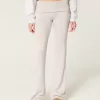 Cozy Knit Foldover Waist Sleep Pants,Cozy Knit Foldover Waist Sleep Pants