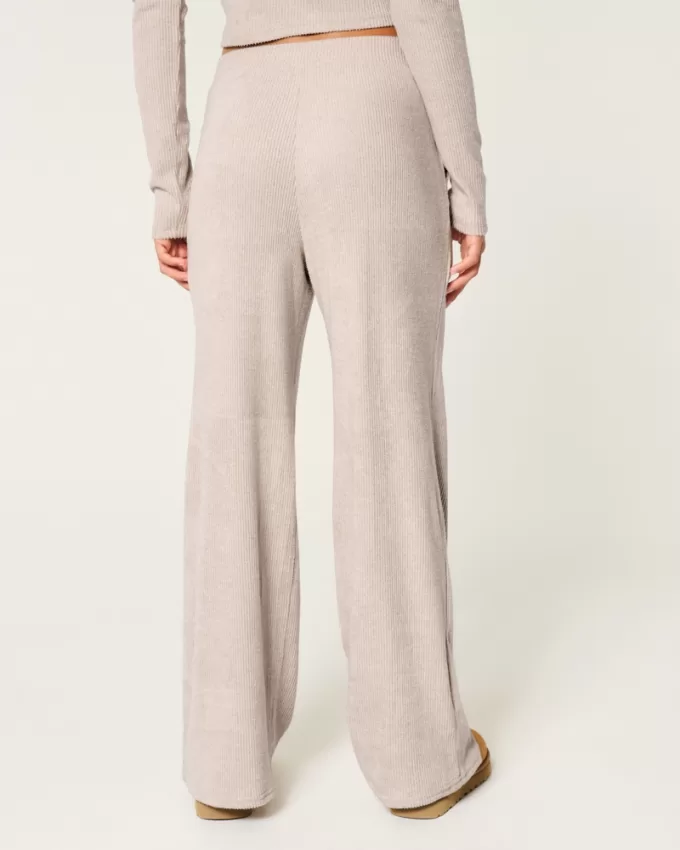 Cozy Ribbed Baggy Pants,Cozy Ribbed Baggy Pants