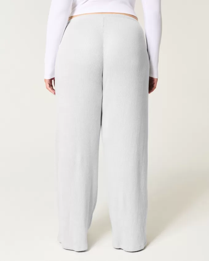 Cozy Ribbed Drawstring Baggy Pants,Cozy Ribbed Drawstring Baggy Pants Cozy Ribbed Drawstring Baggy Pants,Cozy Ribbed Drawstring Baggy Pants