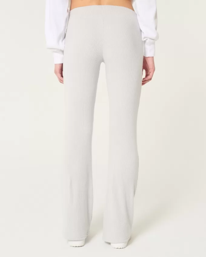 Cozy Ribbed Flare Pants,Cozy Ribbed Flare Pants