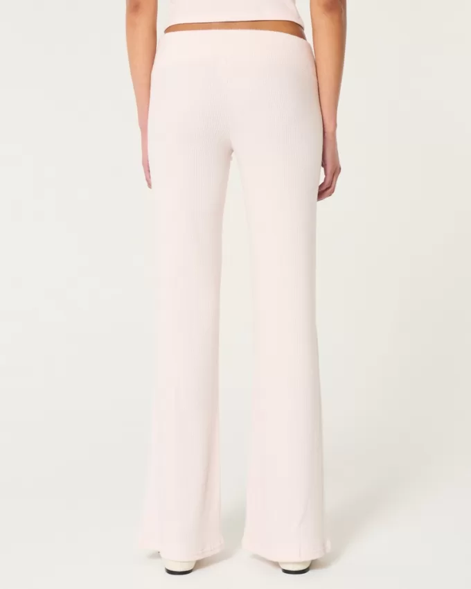 Cozy Ribbed Flare Pants,Cozy Ribbed Flare Pants