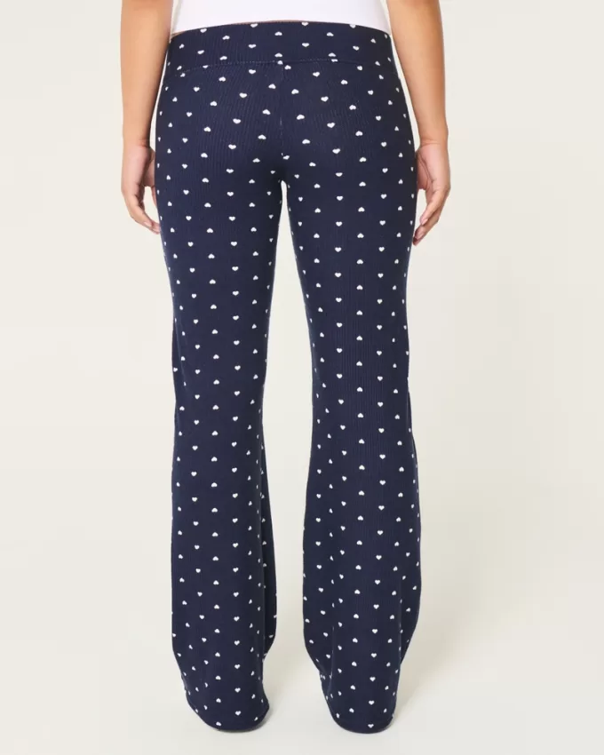 Cozy Ribbed Flare Pants,Cozy Ribbed Flare Pants