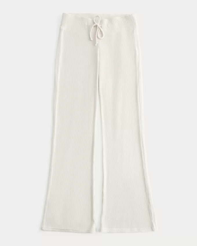 Cozy Ribbed Flare Pants,Cozy Ribbed Flare Pants