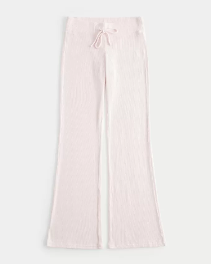 Cozy Ribbed Flare Pants,Cozy Ribbed Flare Pants