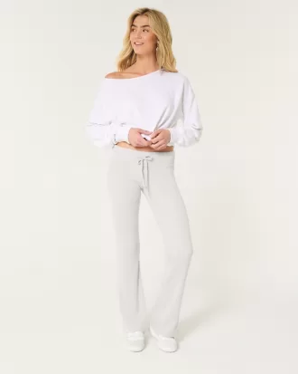 Cozy Ribbed Flare Pants,Cozy Ribbed Flare Pants