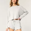 Cozy Ribbed Top & Shorts Set,Cozy Ribbed Top & Shorts Set